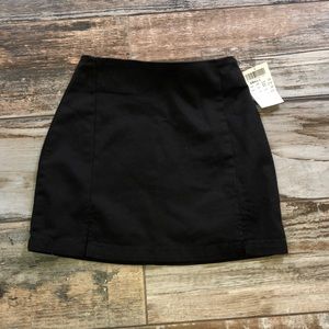 Brandy Melville Black Mini Skirt